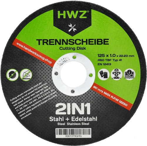 Stk trennscheiben 125 - 10, 1,0