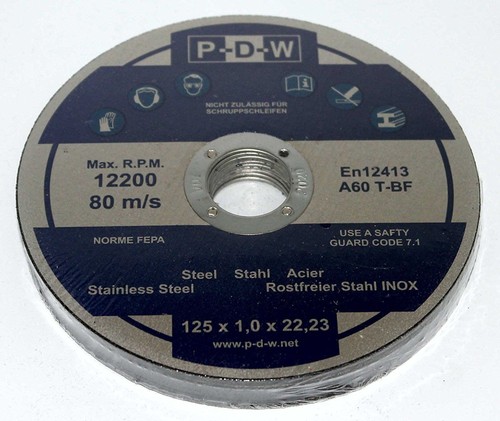 Trennscheiben 125 1 mm - 125,
